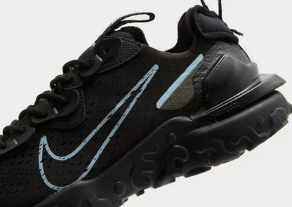 NIKE REACT VISION BLACK/SMOKE GREY UOMO