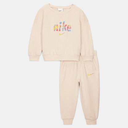 Nike Completo 2 pezzi in spugna francese con grafica per neonati