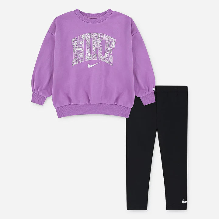 nike lace it up little kids' 2-piece leggings set