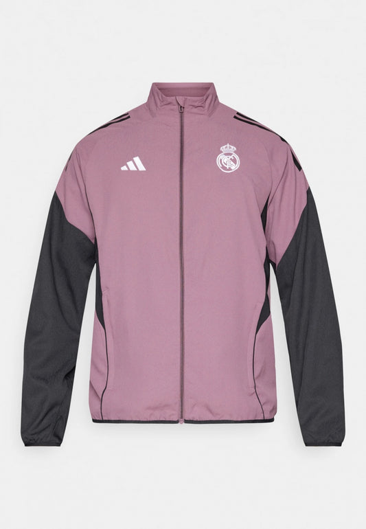 Giacca da tuta Real Madrid 2026 - Nero/Rosa