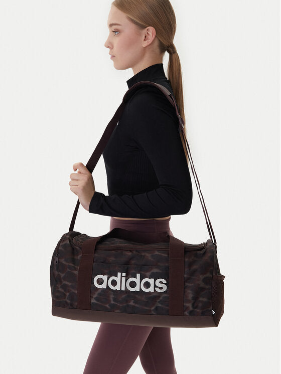 adidas borsa sportiva marrone-maculato