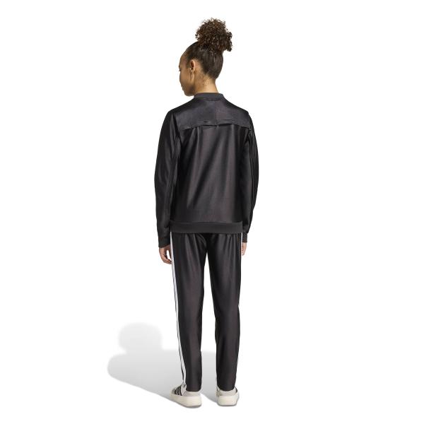 adidas tuta completa nero-bianco