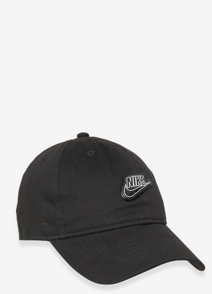 Cappellino Nike Nero Logo Plastificato