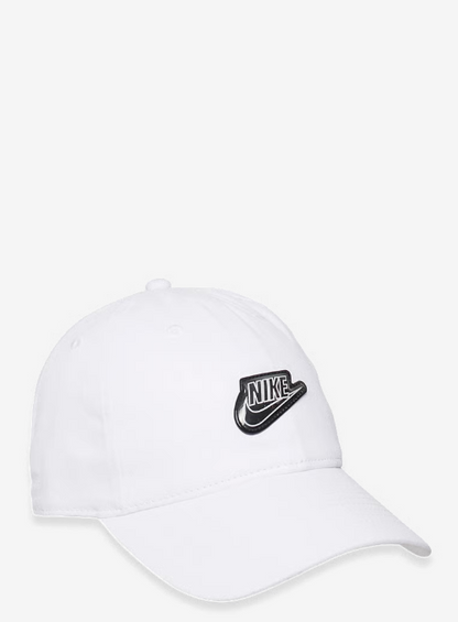 Cappellino Nike Bianco Log Platificato