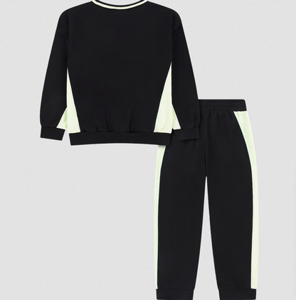 NKN FT Color Blocked Crew Set -