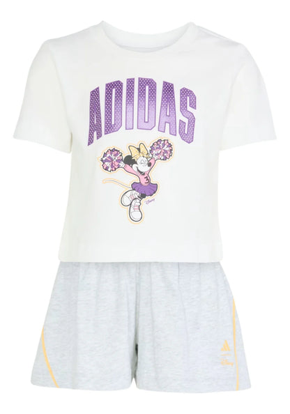 ADIDAS DISNEY MINNIE MOUSE T-SHIRT SET - White