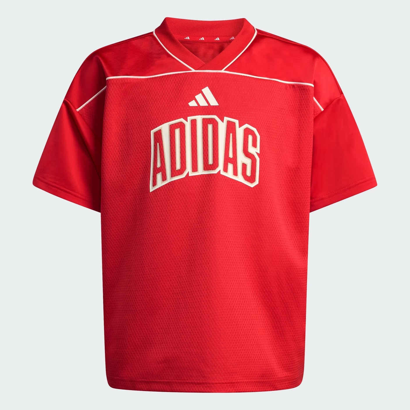stadium mesh basketball shirt - red | adidas