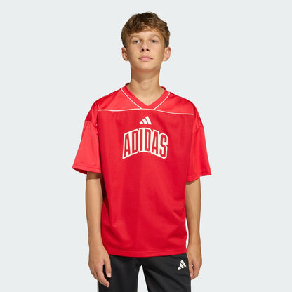 STADIUM MESH BASKETBALL SHIRT - Red | adidas