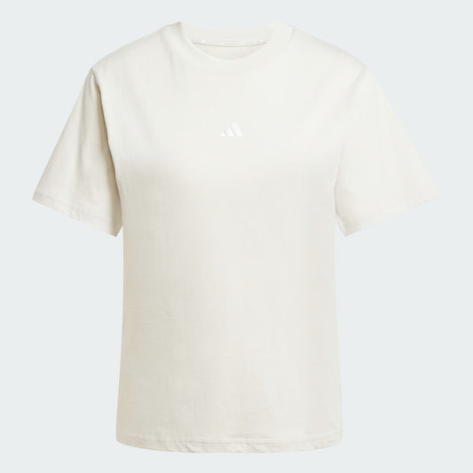 Essentials Small Logo Cotton Tee - Beige