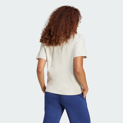 Essentials Small Logo Cotton Tee - Beige