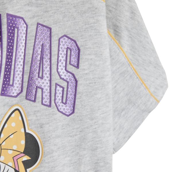 adidas set t-shirt e short disney minnie mouse bambina