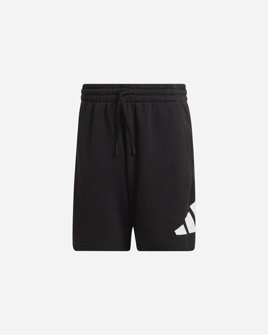 ADIDAS SHORT 3BAR LOGO NERO UOMO