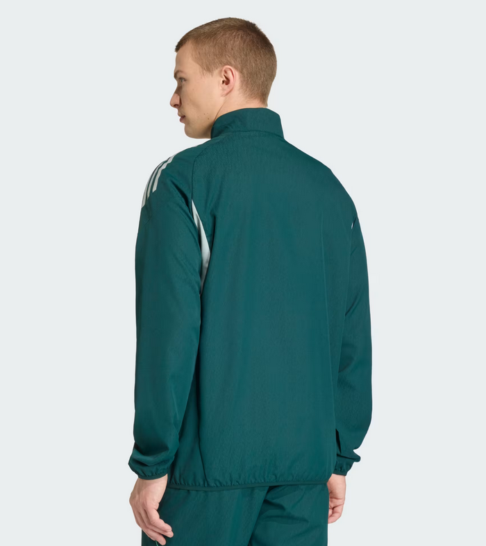 adidas giacca da rappresentanza tiro25 competition arsenal fc verde uomo