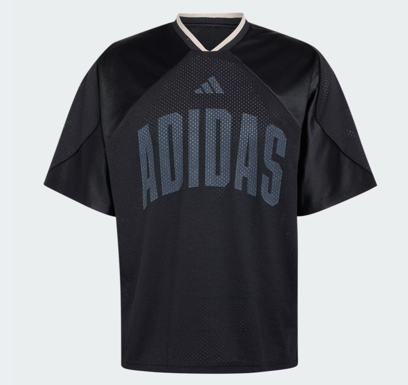 adidas-nero maglietta stadium graphic mesh uomo