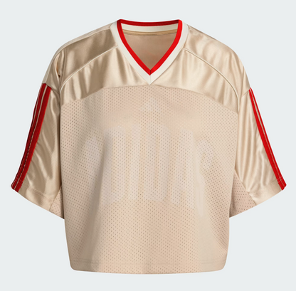 adidas STADIUM MESH T-SHIRT Beige donna