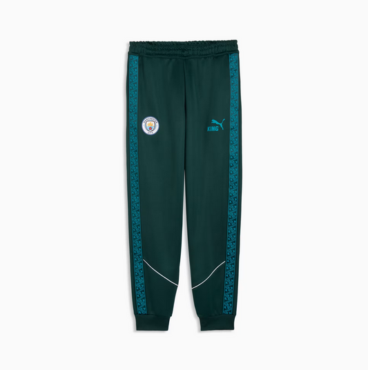 Puma Pantaloni Manchester City KING Anthem verde da uomo