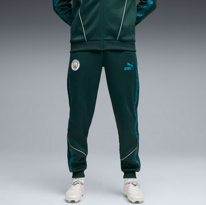 Puma Pantaloni Manchester City KING Anthem verde da uomo