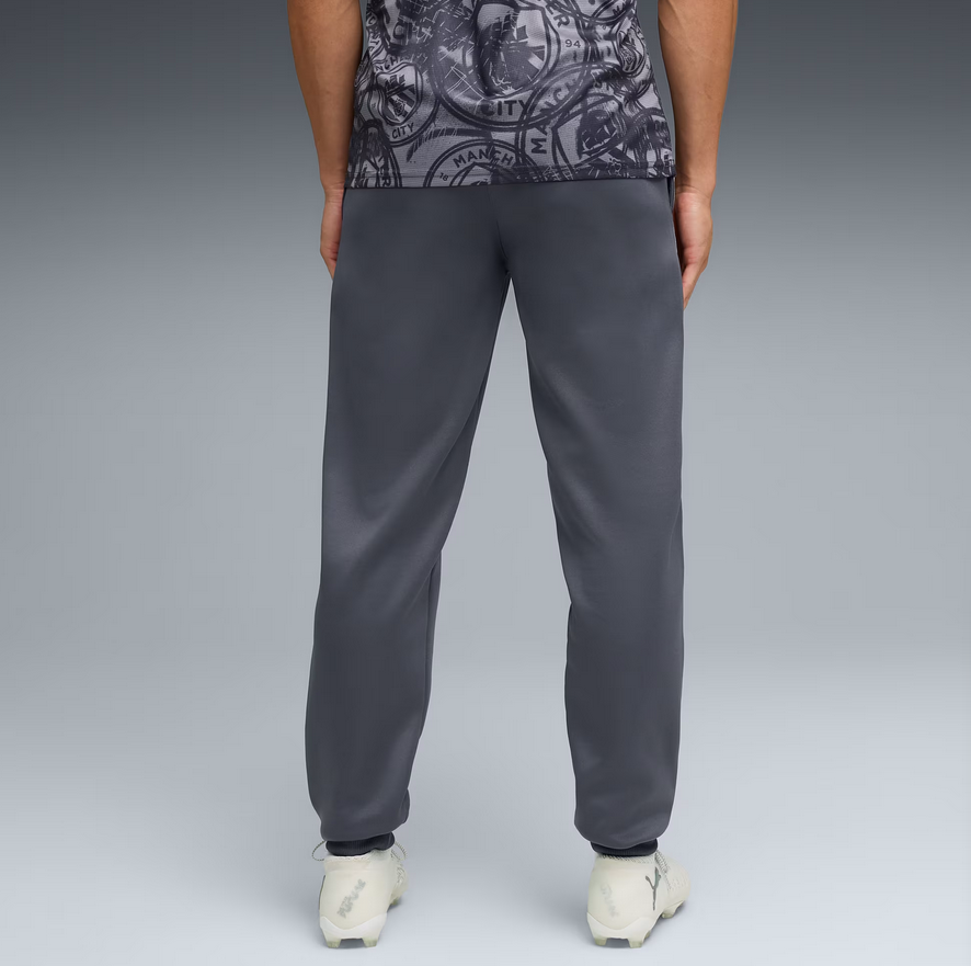 puma pantaloni manchester city king anthem grigio da uomo