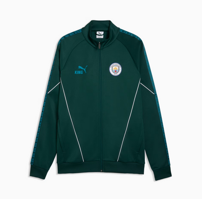 Puma Giacca Manchester City KING Anthem verde da uomo
