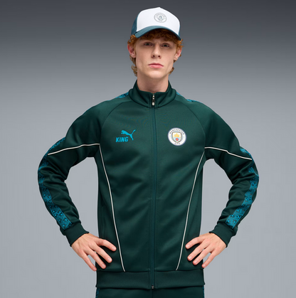 Puma Giacca Manchester City KING Anthem verde da uomo