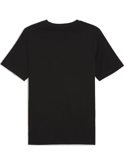 Puma T-shirt Nero Logo Grafic uomo