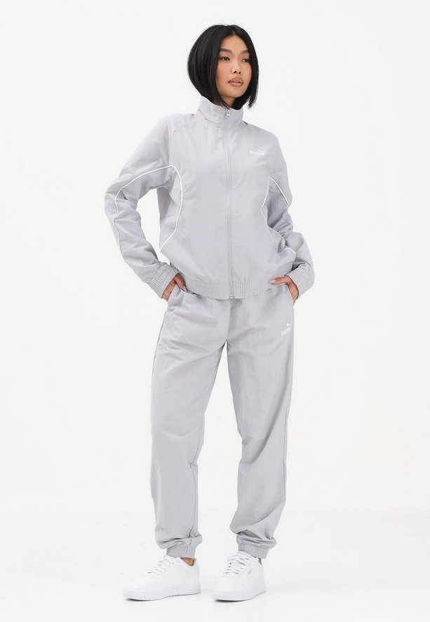 puma tuta woven grigia da donna