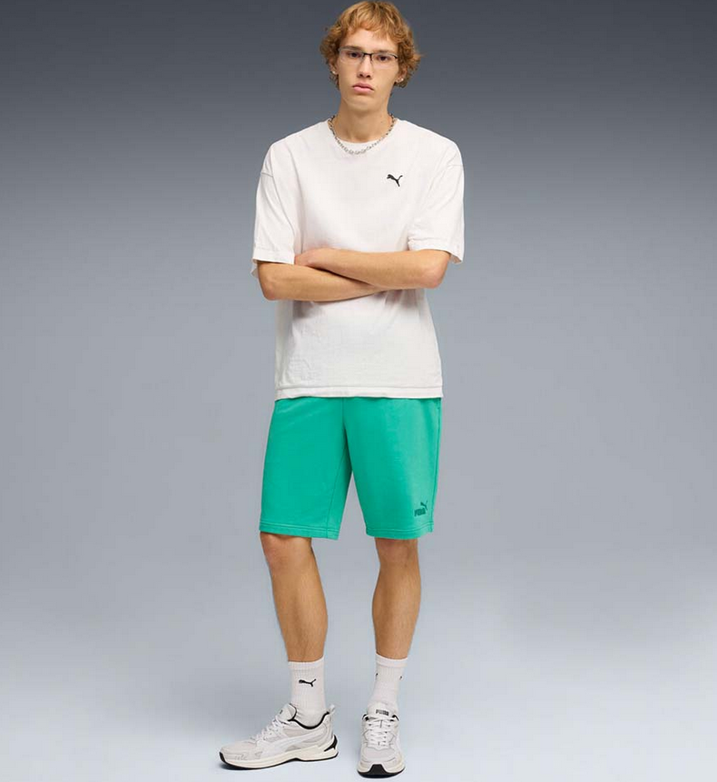 puma short verde acqua uomo