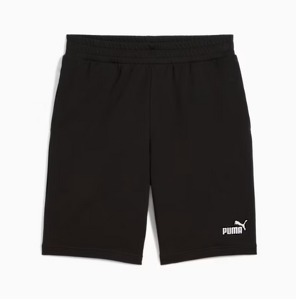 Puma Shorts con logo Essentials nero da uomo