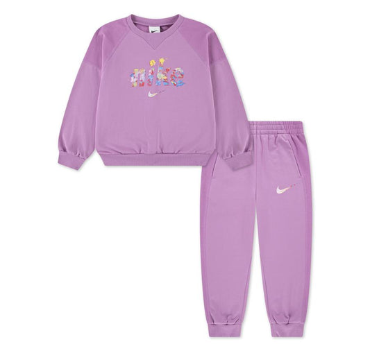 Nike Baby Essential Rosa-Logo Fiorato bambina