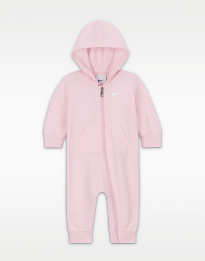 Nike Baby Essentials Baby Hooded Coverall rosa bambina