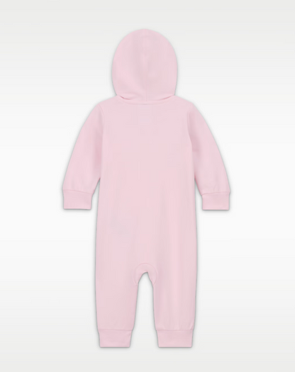 Nike Baby Essentials Baby Hooded Coverall rosa bambina
