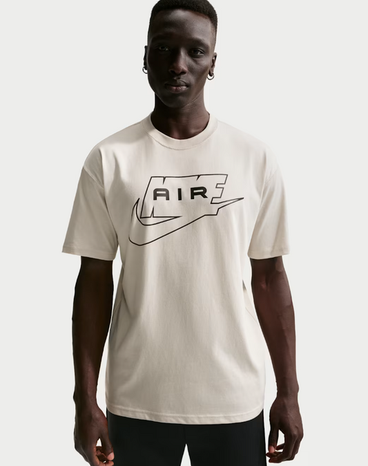 Nike Air T-Shirt Grigio Grafic Nero uomo