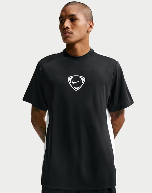 Nike T-shirt Dri Fit Nero-Bianco uomo