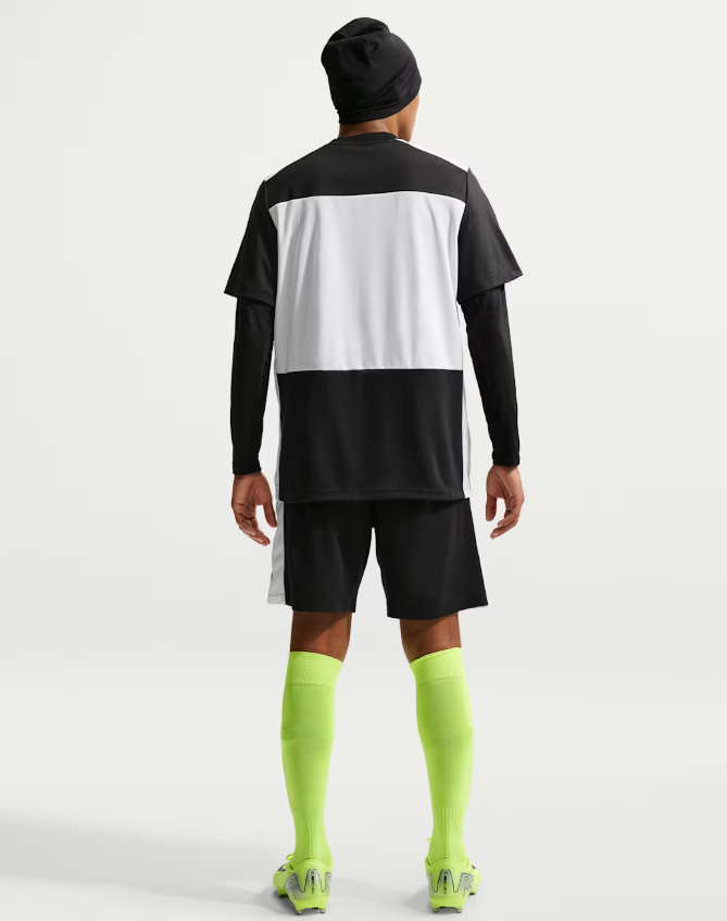 nike t-shirt dri fit nero-bianco uomo
