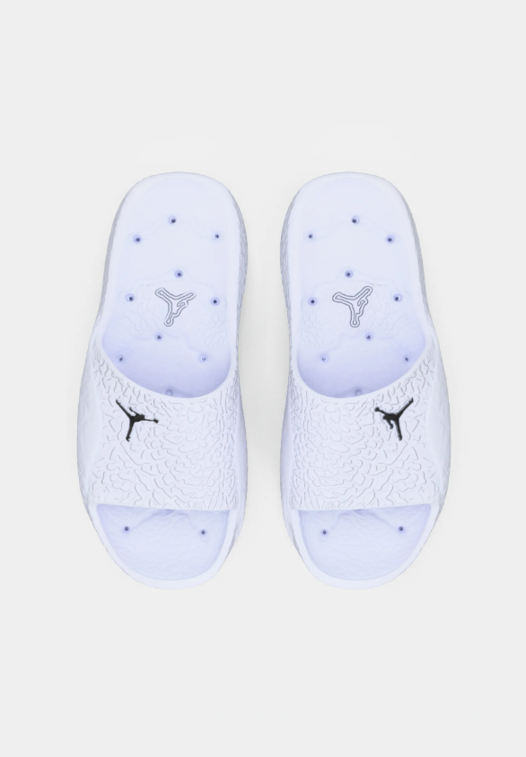 jordan franchise shower slides bianco uomo