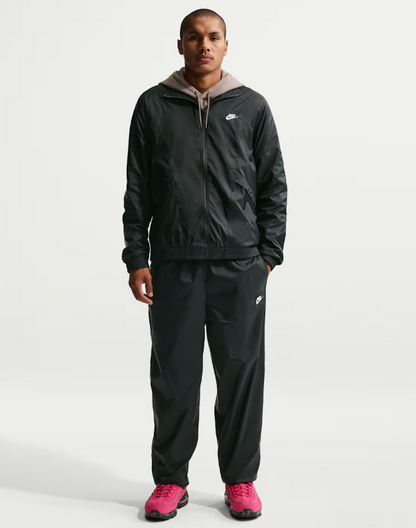 Nike Tuta in tessuto nero Uomo