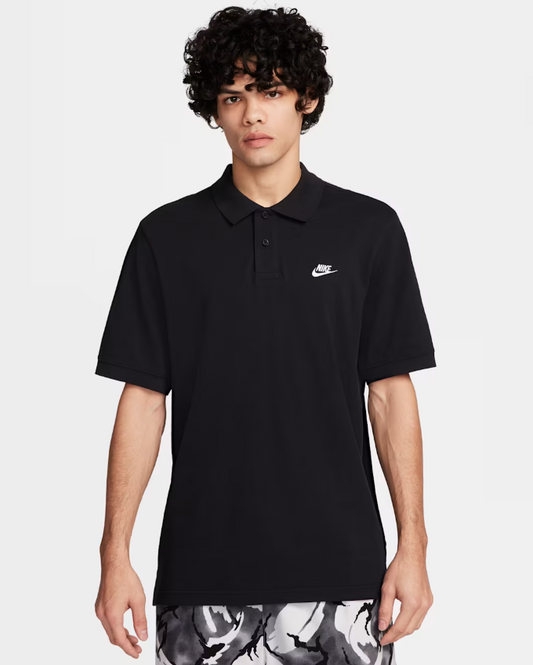 Nike Polo-Sportwear Club-Nero uomo