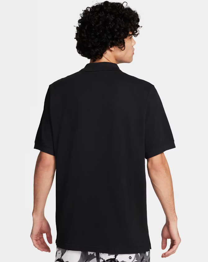 nike polo-sportwear club-nero uomo