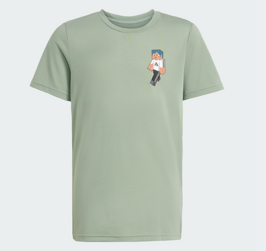 ADIDAS MINECRAFT  T-SHIRT DA ALLENAMENTO bambino