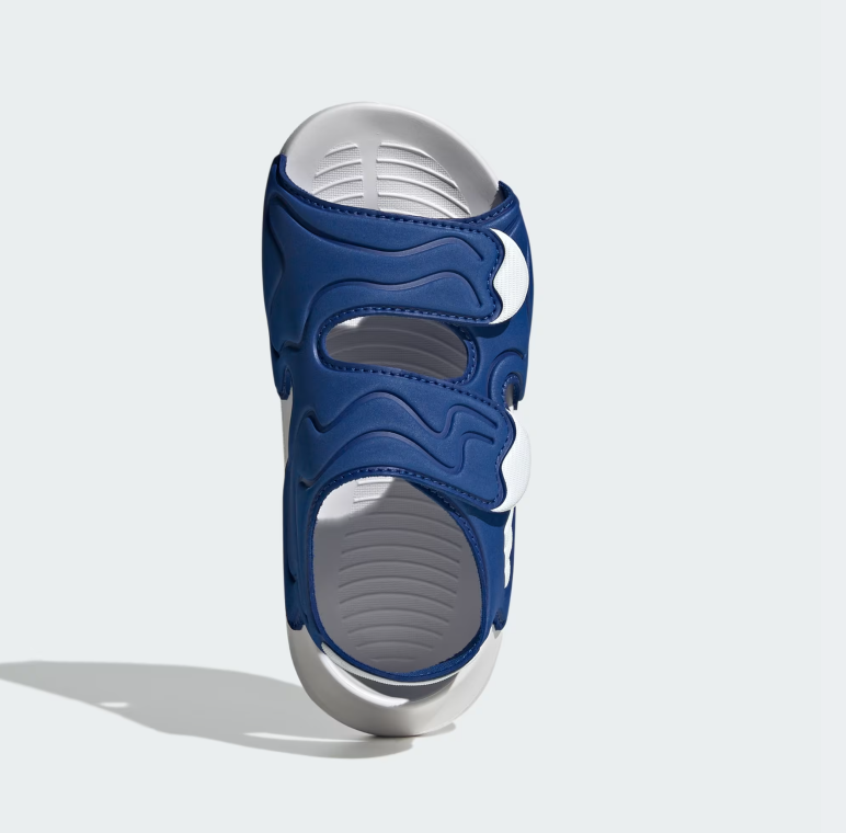 adidas i sandali altaswim 3 blu-bianco bambino