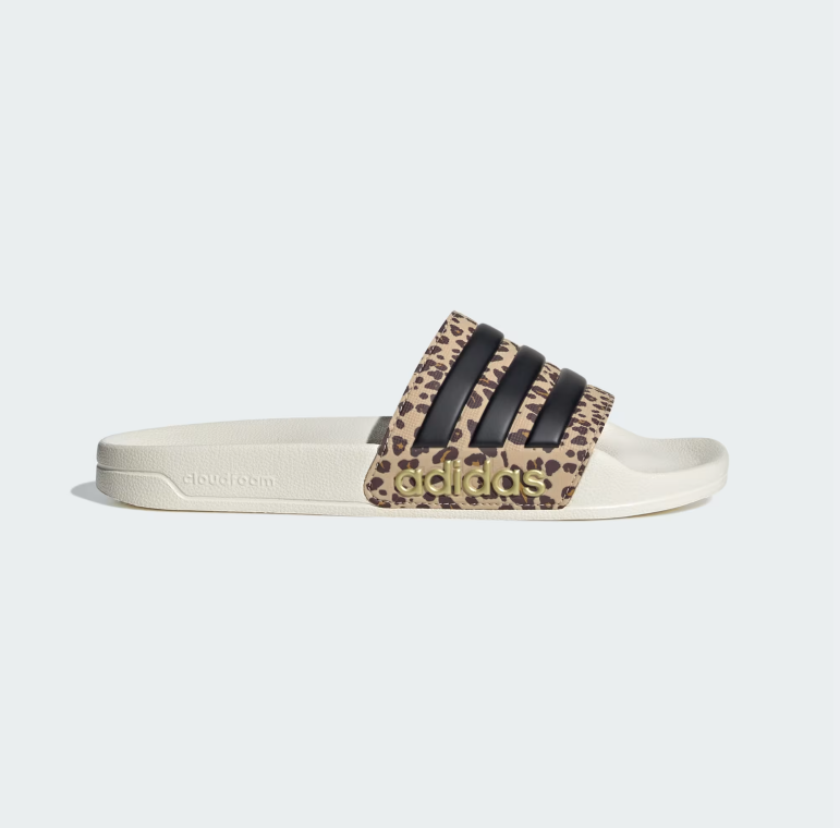 adidas adilette shower leopardato donna