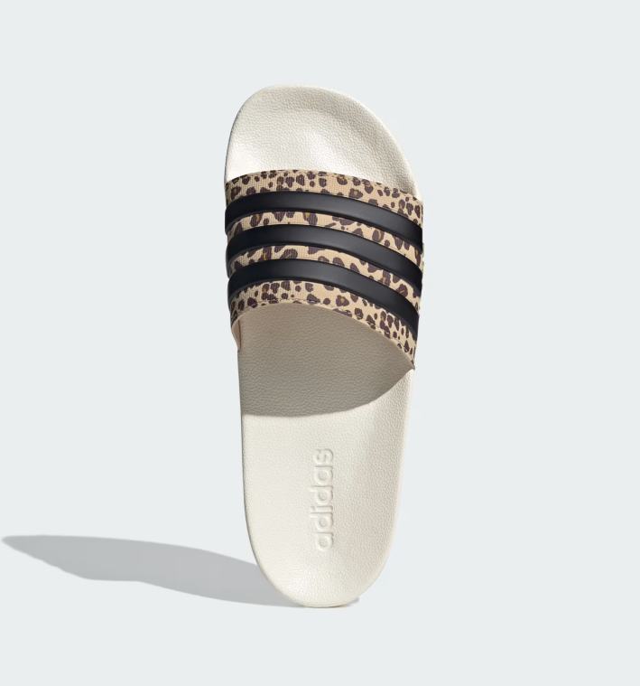 adidas adilette shower leopardato donna