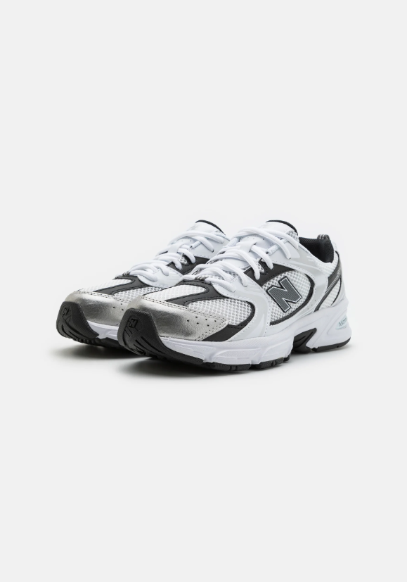 new balance 530 black/white