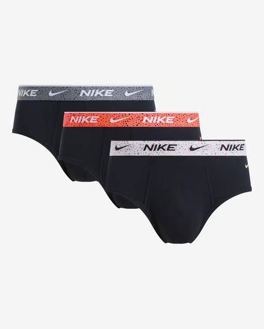 NIKE SLIP ESSENTIAL COTTON BLACK-WHITE/BRT CRMSN/GRY-CNFTT