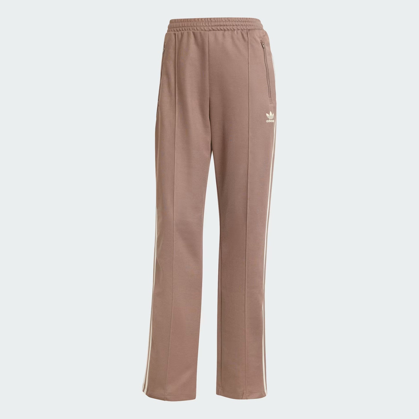 adidas pantalone 3 strips beige donna