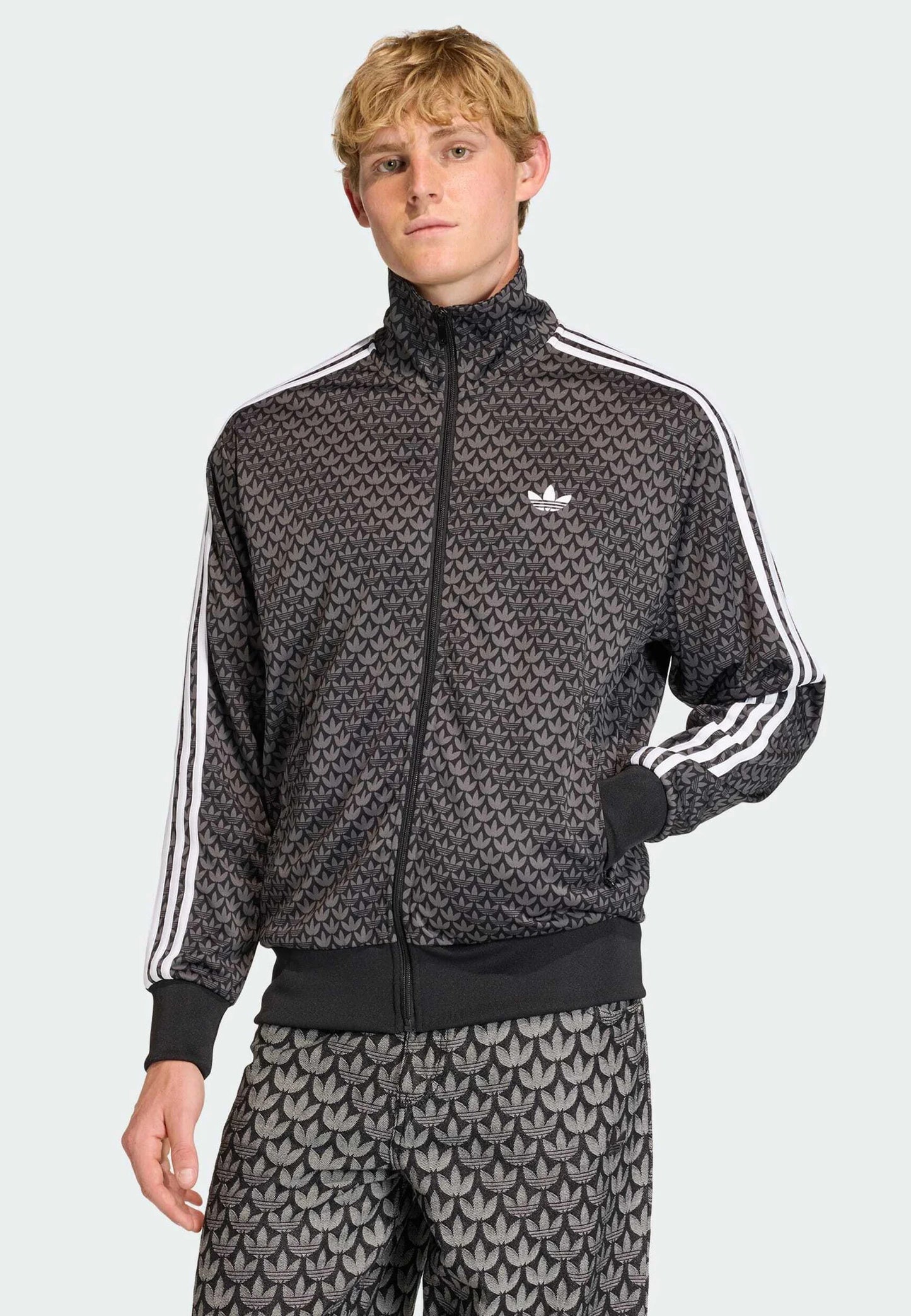 adidas- giacca monogramma loose firebird uomo