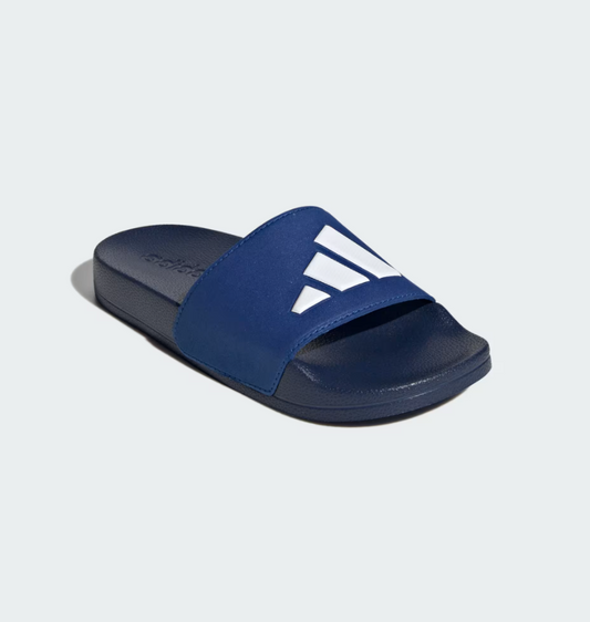 ADIDAS ADILETTE SH LOGO BLU/BIANCO BAMBINO