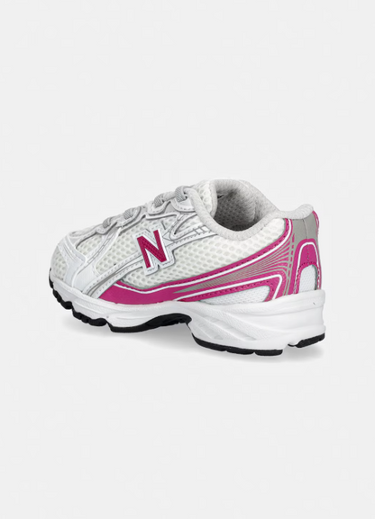 New Balance 740 Bungee Lace Rosa-Bianco bambina
