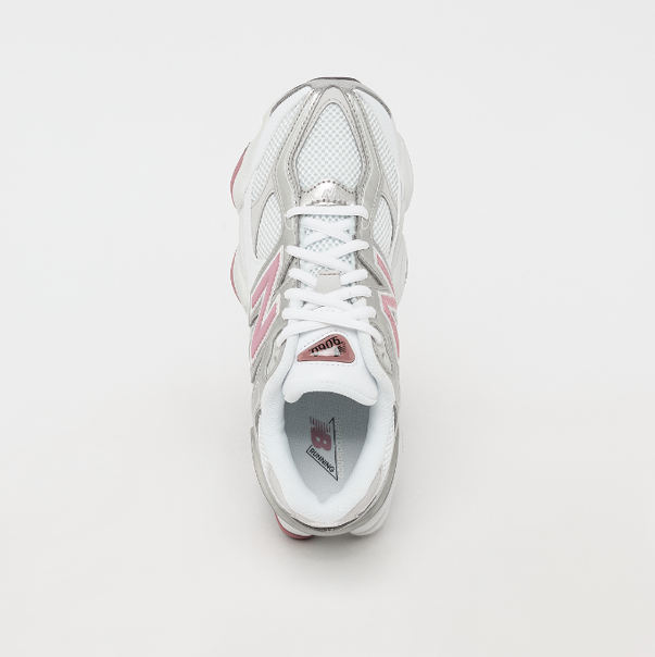 new balance 9060 white/rosewood donna