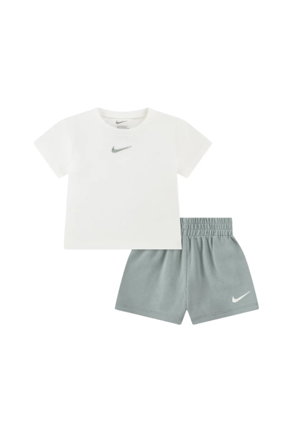 nike jerset tee w ft short set bambino